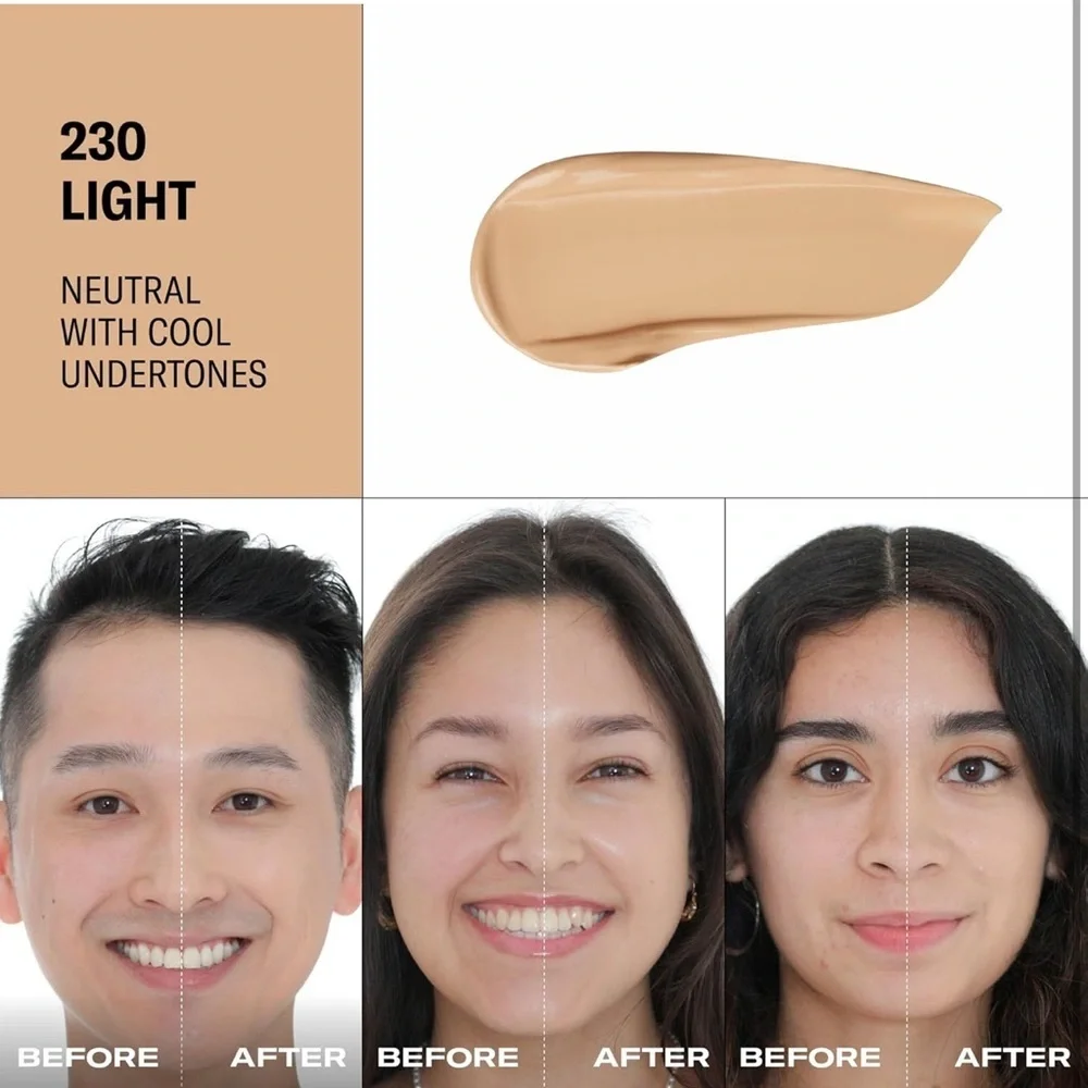 Youth Foria Date Night Serum Foundation in *230 Light* 35mL/1.18oz NIB